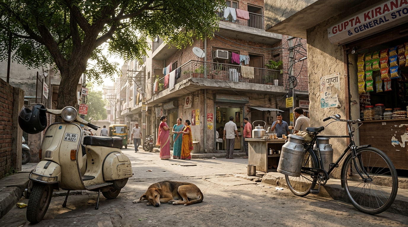 Mohalla Gali Street Scene