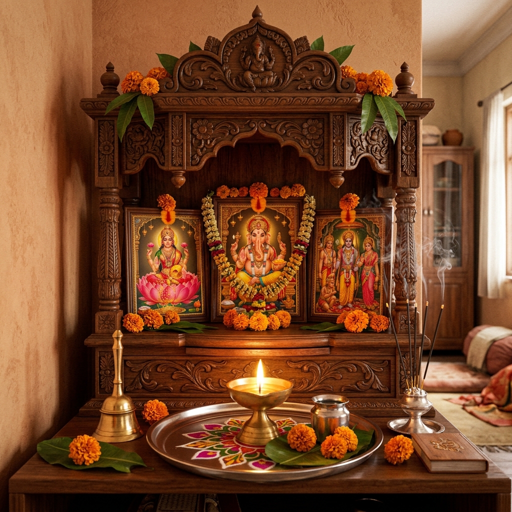 Pooja Mandir Corner